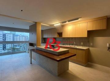 5fcc136ff3b038f047797a7b9484dafb2f3d3bdd · Apartamento com 1 dormitório à venda, 48 m² por R$ 690.000,00 - Ponta da Praia - Santos/SP