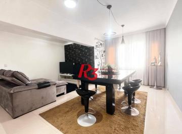 32bf0d5d0a14ed452a83c7321e706cbd409930f5 · Apartamento à venda, 120 m² por R$ 546.000,00 - Marapé - Santos/SP