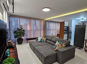 Apartamento · 127m² · 3 Quartos · 3 Vagas · ALUGUEL ANUAL QUADRA MAR - MEIA PRAIA