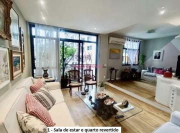1 - Sala de estar e quarto revertido.jpeg · Apartamento de 3 quartos reformado a venda na Gávea original 4 reformadíssimo 117m2 2 vagas ótima in