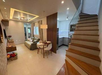 Apartamento · 96m² · 2 Quartos · 1 Vaga · Cobertura Residencial à Venda em Vila Scarpelli, Santo André – 96 m², 2 Dormitários, 1 Vaga