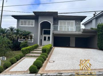 Casa · 430m² · 4 Quartos · 6 Vagas · Residencial Morada dos Lagos - Casa à Venda e Locação na Aldeia da Serra – Morada dos Lagos