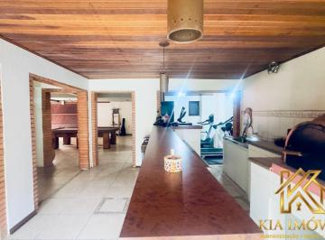 Casa · 429m² · 3 Quartos · 4 Vagas · Morada dos Pinheiros - Casa Rústica de Alto Padrão à Venda na Aldeia da Serra – Morada dos Pinheiros
