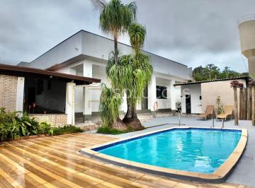Casa · 380m² · 3 Quartos · 2 Vagas · Casa Térrea em Condomínio com 3 Suítes, Piscina Aquecida e Energia Solar + 600m² de Terreno | 380m² 