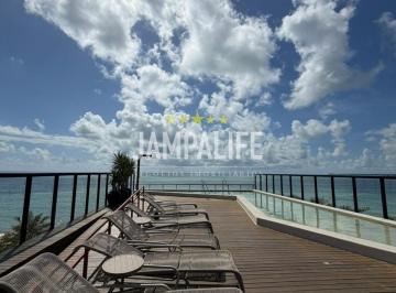 Apartamento · 48m² · 1 Quarto · Apartamento pé na areia - 1 quarto com Piscina privativa