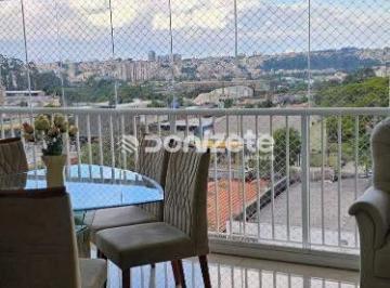 Apartamento · 124m² · 3 Quartos · 2 Vagas · Apartamento 3 Dormitórios com 1 Suíte em Campestre, Santo André – 124m² com Varanda Gourmet
