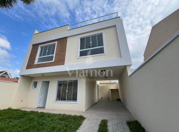 Casa · 161m² · 3 Quartos · 2 Vagas · Sobrado em condominio com 3 quartos à venda, Orleans, CURITIBA - PR