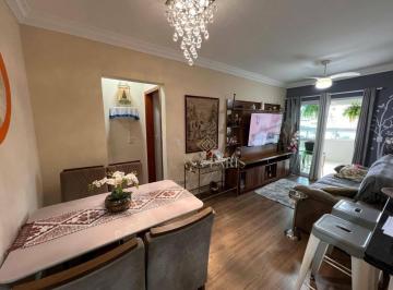 Sala · Apartamento com 2 suítes à venda, 81 m² por R$ 650.000 - Caiçara - Praia Grande/SP