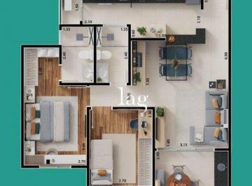 3bda3a0c917086d77fa8e9af363317fa69e01728 · Apartamento com 2 quartos à venda, 76 m²  - Residencial Molise - Sorocaba/SP