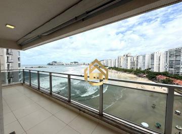 1013d85771be8ee91795b9ef94eb8dcd832e5acc · Apartamento com 3 dormitórios à venda por R$ 1.200.000 - Praia das Pitangueiras Frente Mar - Guarujá