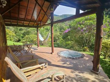 varanda chalé · Sitio, Santa Clara, Bocaina de Minas, MG