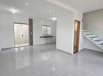 Casa · 88m² · 3 Quartos · 2 Vagas · Sobrado novo à venda em condomínio no bairro Vila Suíssa, César de Souza em Mogi das Cruzes, com 3 d