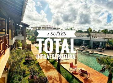Casa · 147m² · 4 Quartos · 2 Vagas · 4/4 4 SUÍTES 147 M2 R$ 2.350.000, 00 À VENDA ITACIMIRIM BAHIA