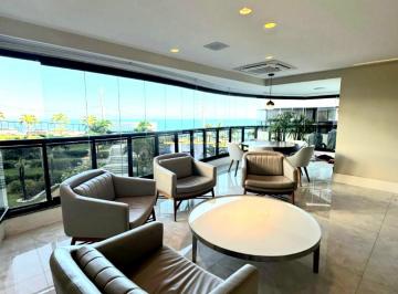Apartamento · 330m² · 4 Quartos · 5 Vagas · Apartamento de Alto Luxo na Barra: 4 Quartos, 4 Suítes, 330m² - Vista Mar, Porteira Fechada - Imperd