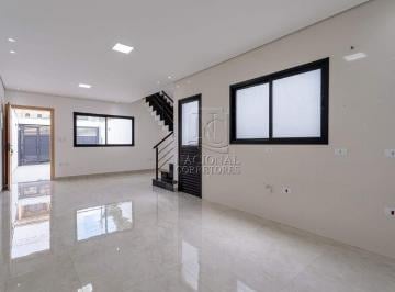 Casa · 126m² · 3 Quartos · 4 Vagas · Sobrado recém construído, com 3 dormitórios e 4 vagas de garagem no Parque Novo Oratório em Santo An