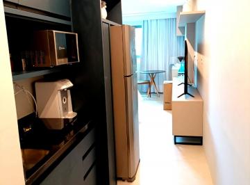 Apartamento · 30m² · 1 Quarto · 1 Vaga · Apartamento Studio de Luxo Vista Mar - Art Studio Open Spaces - Armação, Salvador
