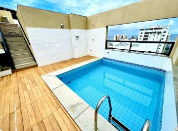 Apartamento · 154m² · 3 Quartos · 3 Vagas · Imperdível Cobertura 3 Suítes com Vista Mar na Pituba - Salvador-BA: 154m², Piscina, Churrasqueira e