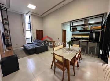 Casa · 187m² · 3 Quartos · 3 Vagas · Casa de condomínio em Rua Maria de Lourdes Almeida Campos do Amaral - Residencial Evidências - Inda