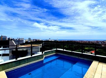 Apartamento · 500m² · 4 Quartos · 5 Vagas · COBERTURA DUPLEX ALTO DO ITAIGARA: Espaçosa cobertura de 4 quartos e 500m², com vista espetacular e