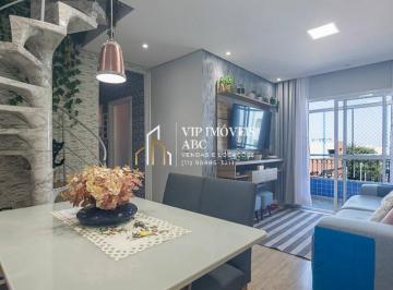 Apartamento · 176m² · 3 Quartos · 2 Vagas · Cobertura à venda com Área Gourmet, 3 quartos, 2 vagas em São Caetano