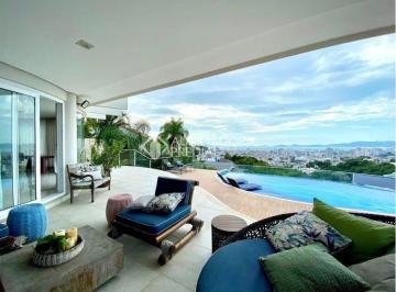 Casa · 1000m² · 4 Quartos · 8 Vagas · Mansão à venda com 4 suítes, vista total do mar, 8 vagas no Bosque das Mansões - São José.