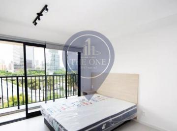 Foto 01 · Studio de Luxo para Locação em Pinheiros, São Paulo-SP: 1 Quarto, 1 Banheiro, 25m² de Área