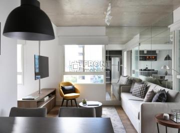 Apartamento · 62m² · 1 Quarto · 1 Vaga · Lindo imóvel de 63m2 mobiliado em Cidade Monções