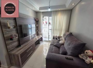 Apartamento · 69m² · 3 Quartos · 1 Vaga · Apartamento para Venda em Santo André, Vila Homero Thon, 3 dormitórios, 1 banheiro, 1 vaga