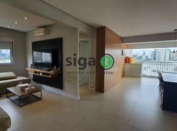 Apartamento · 75m² · 1 Quarto · 1 Vaga · Apartamento à venda no Brooklin - 75 m² | 1 suíte + banheiro social | Reversível para 2 suítes