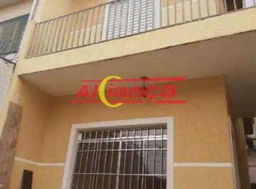 Casa · 100m² · 3 Quartos · 2 Vagas · Sobrado com 3 dormitórios, sendo 1 suíte à venda, 100 m² - @ Vagas no Santa Clara - Guarulhos/SP