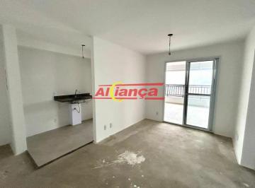 Apartamento · 64m² · 2 Quartos · 1 Vaga · Apartamento com 2 dormitórios, 1 sendo suíte à venda - 64m² | Harmonia Class  - Centro - Guarulhos