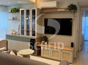 Apartamento · 67m² · 2 Quartos · 2 Vagas · Apartamento de 2 dormitórios (1 suíte), 2 vagas , mobiliado e com belo projeto arquitetônico.