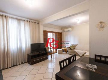 2135fba6244b62f50923457be27293a30816c2ae · Apartamento para alugar, 100 m² por R$ 4.500,02/mês - José Menino - Santos/SP