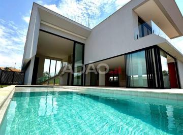 imagem-1 · Sobrado de luxo de 510 m2 (640m2 de terreno) 5 suítes , sem vizinho de frente, nunca habitada, garag