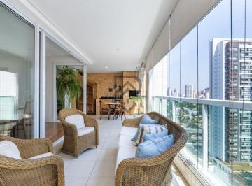 Apartamento · 161m² · 3 Quartos · 3 Vagas · Apartamento Supremo Campo belo andar alto vista livre