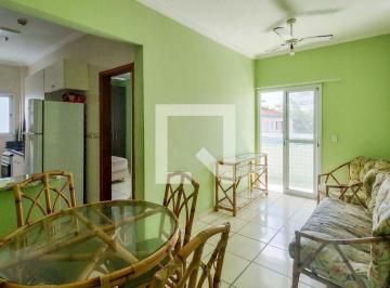 Apartamento · 44m² · 1 Quarto · 1 Vaga · Apartamento para Aluguel - Boqueirão, 1 Quarto,  44 m² - Praia Grande
