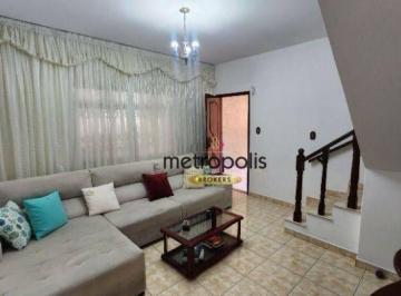 Sala · Sobrado à venda, 188 m² por R$ 595.000,00 - Utinga - Santo André/SP