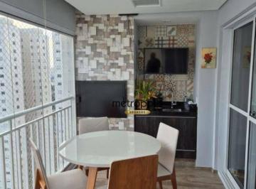 Varanda Gourmet · Apartamento com 3 dormitórios à venda, 123 m² por R$ 1.490.000,00 - Centro - São Bernardo do Campo/S