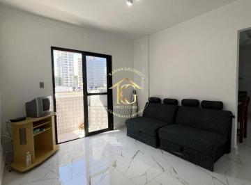 Apartamento · 50m² · 1 Quarto · 1 Vaga · Apartamento Á venda 1 Quarto com Sacada  Canto do Forte Praia Grande São Paulo