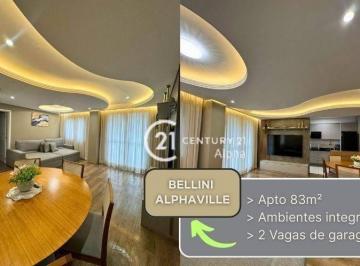 a97e207356e98a3e9418acf55787f81774adf754 · Apartamento para alugar, 83 m² por R$ 8.709,26/mês - Centro Comercial Jubran - Barueri/SP