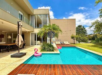 Casa · 410m² · 4 Quartos · 2 Vagas · Casa com 4 dormitórios à venda, 410 m² por R$ 3.500.000,00 - Granja Viana - Nova Higienópolis - Jand