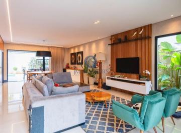 Casa · 385m² · 4 Quartos · 6 Vagas · Casa com 4 dormitórios à venda, 385 m² por R$ 5.900.000,00 - Tamboré 11 - Santana de Parnaíba/SP