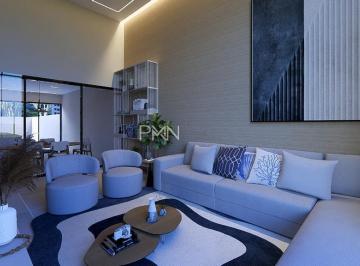 Casa · 222m² · 4 Quartos · 2 Vagas · Casa à venda em Paulínia, Parque Brasil 500, com 4 suítes, com 222.51 m², Santorini Residencial Club