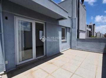 Apartamento · 86m² · 2 Quartos · 2 Vagas · Cobertura de 2 quartos com 2 vagas à venda no Bairro Menino Deus em Porto Alegre