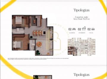 Apartamento · 76m² · 2 Vagas · Apartamento em Vila Togni  -  Poços de Caldas