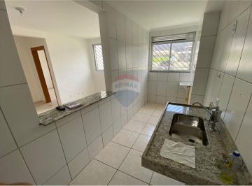 Apartamento · 61m² · 2 Quartos · 1 Vaga · Apartamento de 2 quartos, sala cozinha com área de serviço e banheiro, 1 vaga de garagem descoberta.