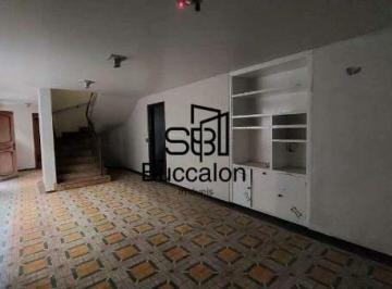 Casa · 210m² · 4 Quartos · 3 Vagas · Locação de Sobrado no Coração do Boqueirão — Santos/SP | Residencial ou Comercial • 3 Pavimentos • P