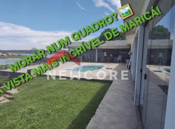 Casa · 450m² · 4 Quartos · 6 Vagas · Casa em  Rua Cento e Quatorze - Jardim Interlagos (Ponta Negra) - Maricá/RJ