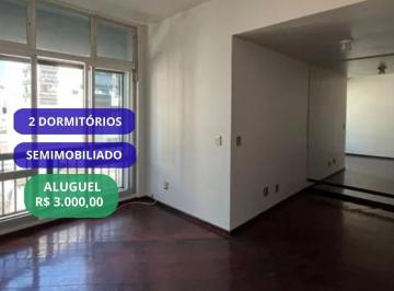 Apartamento · 223m² · 2 Quartos · 1 Vaga · APARTAMENTO 2 DORMITÓRIOS SEMIMOBILIADO COM SACADA E TERRAÇO NO CENTRO