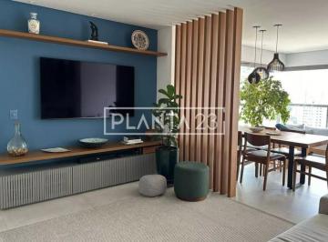 1 · Apartamento mobiliado com 88 m², 2 quartos sendo 2 suítes à venda no bairro Vila Romana.